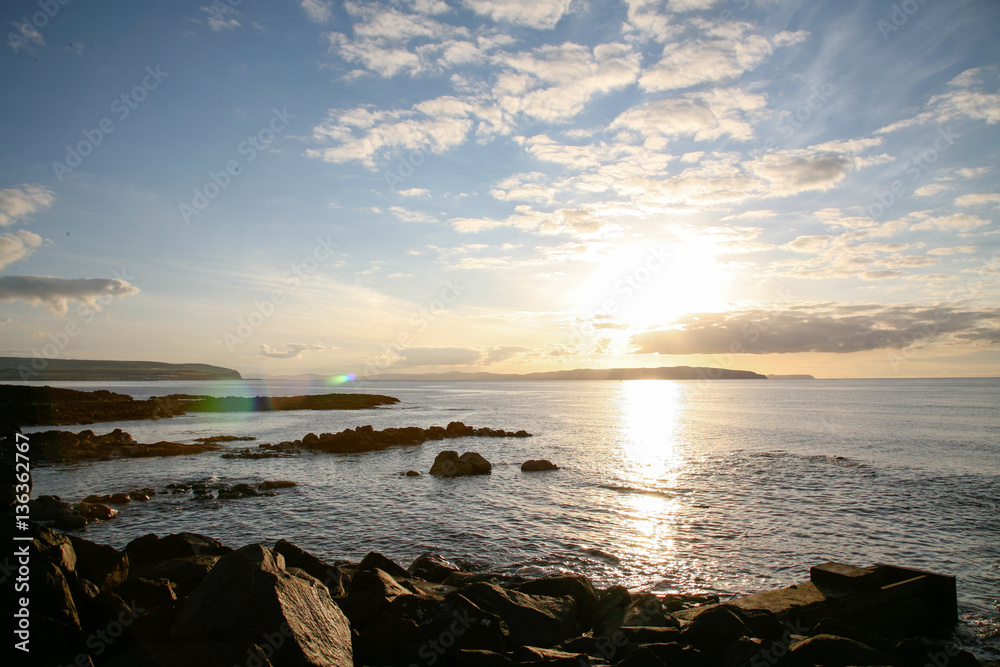 Irish Sunset North Coast