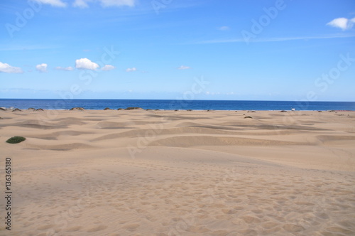 Maspalomas dunes on Gran Canaria