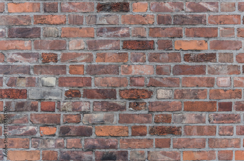 red brick wall stone texture background