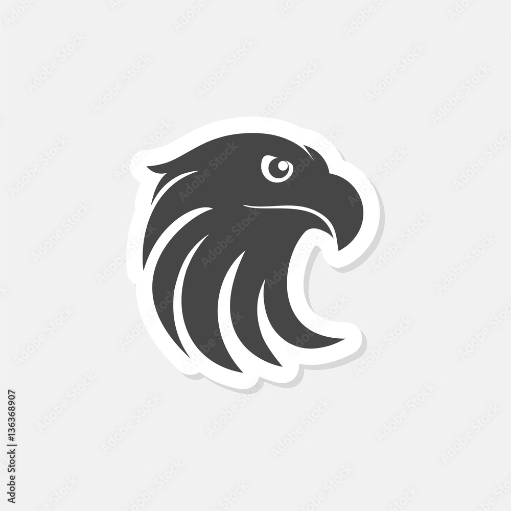Obraz premium Eagle head icon