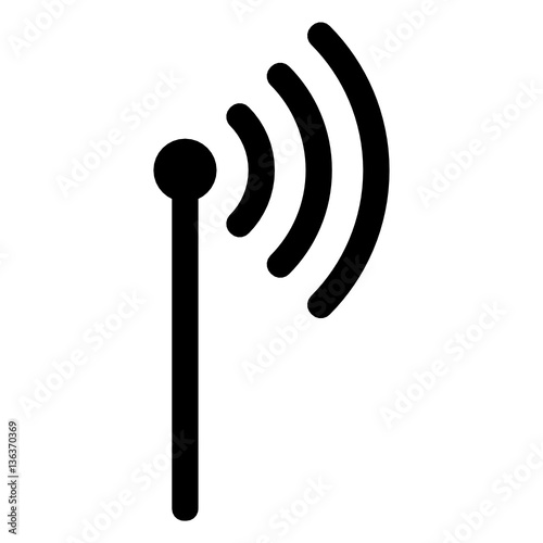 wifi, wi-fi, wi fi, wireless Icon, vector illustration