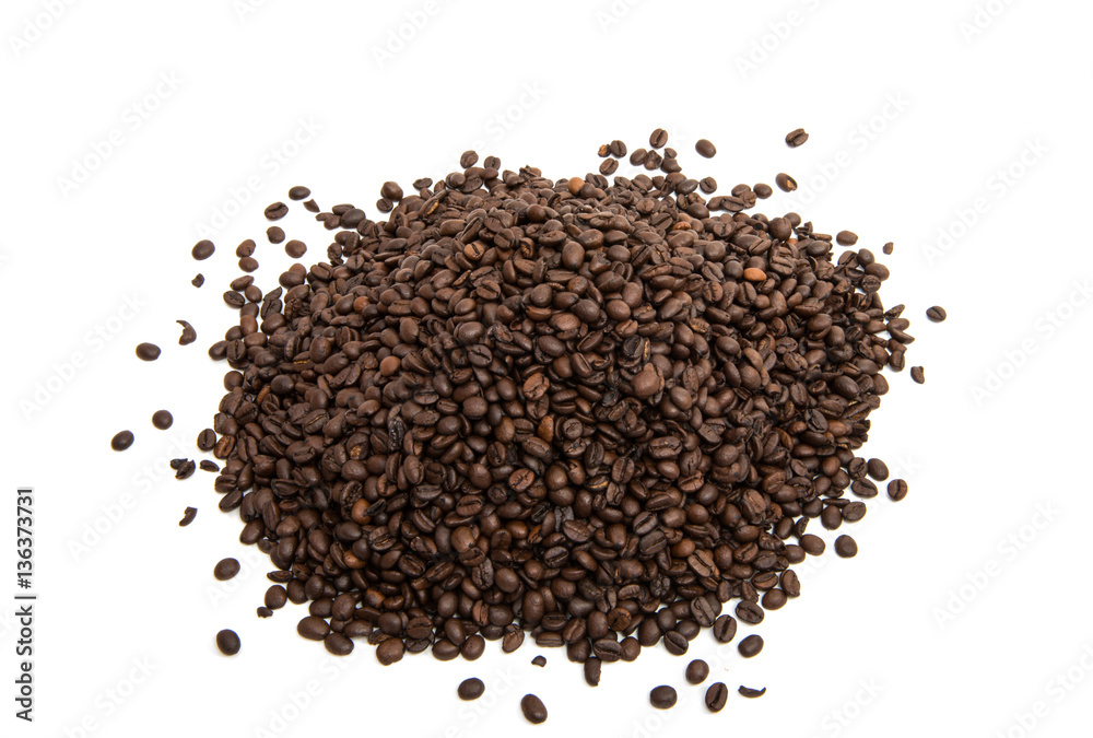 Coffee beans isolated Coffee beans isolated
