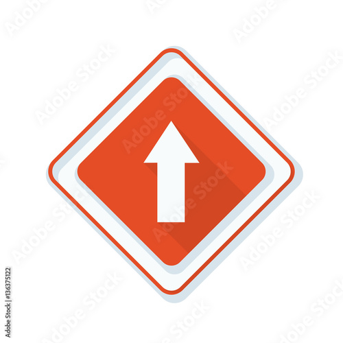 Ahead Up Arrow sign illustration Free Download Ahead Up Arrow sign illustration - GFXLoad