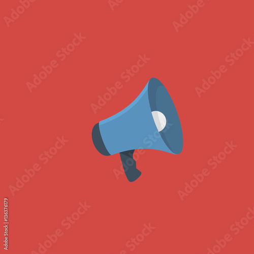 mouthpiece Icon. flat design