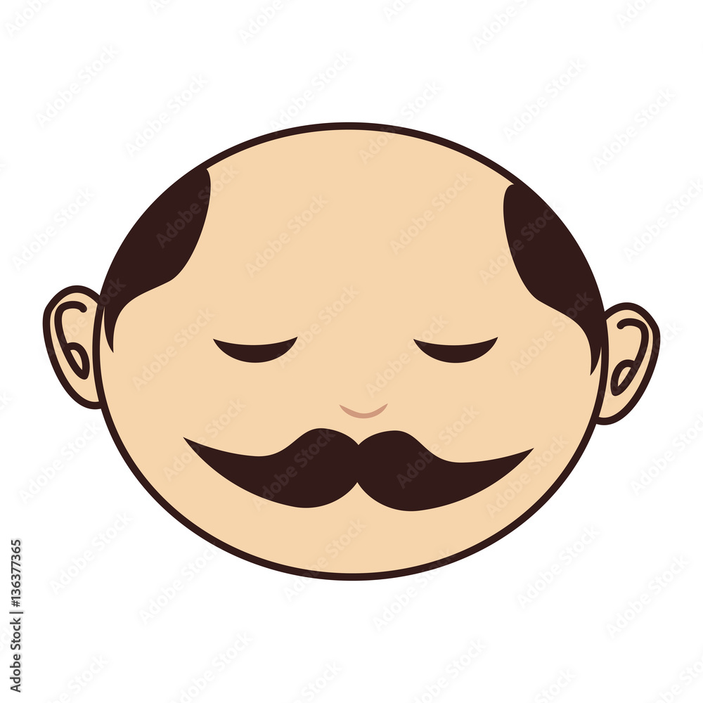 man asian face icon vector illustration design man asian face icon vector illustration design