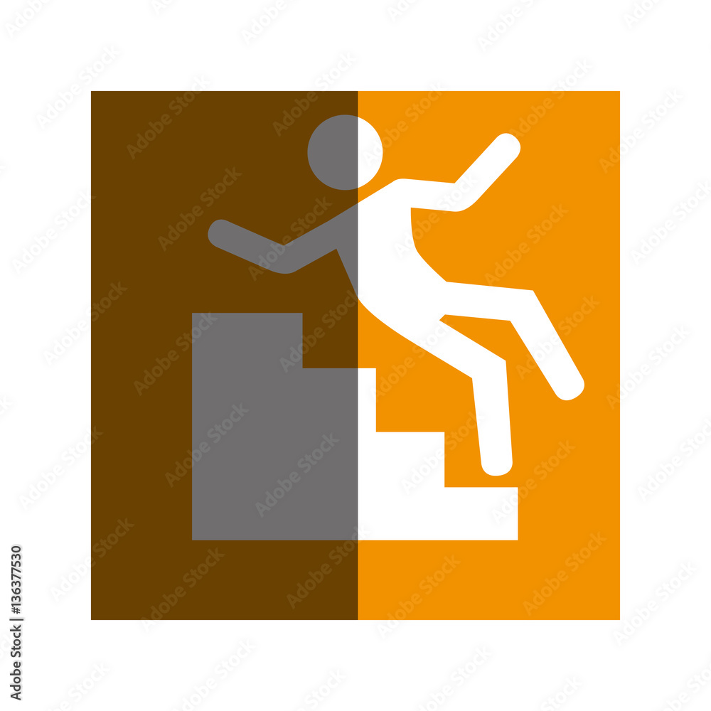 human silhouette accident icon vector illustration design human silhouette accident icon vector illustration design