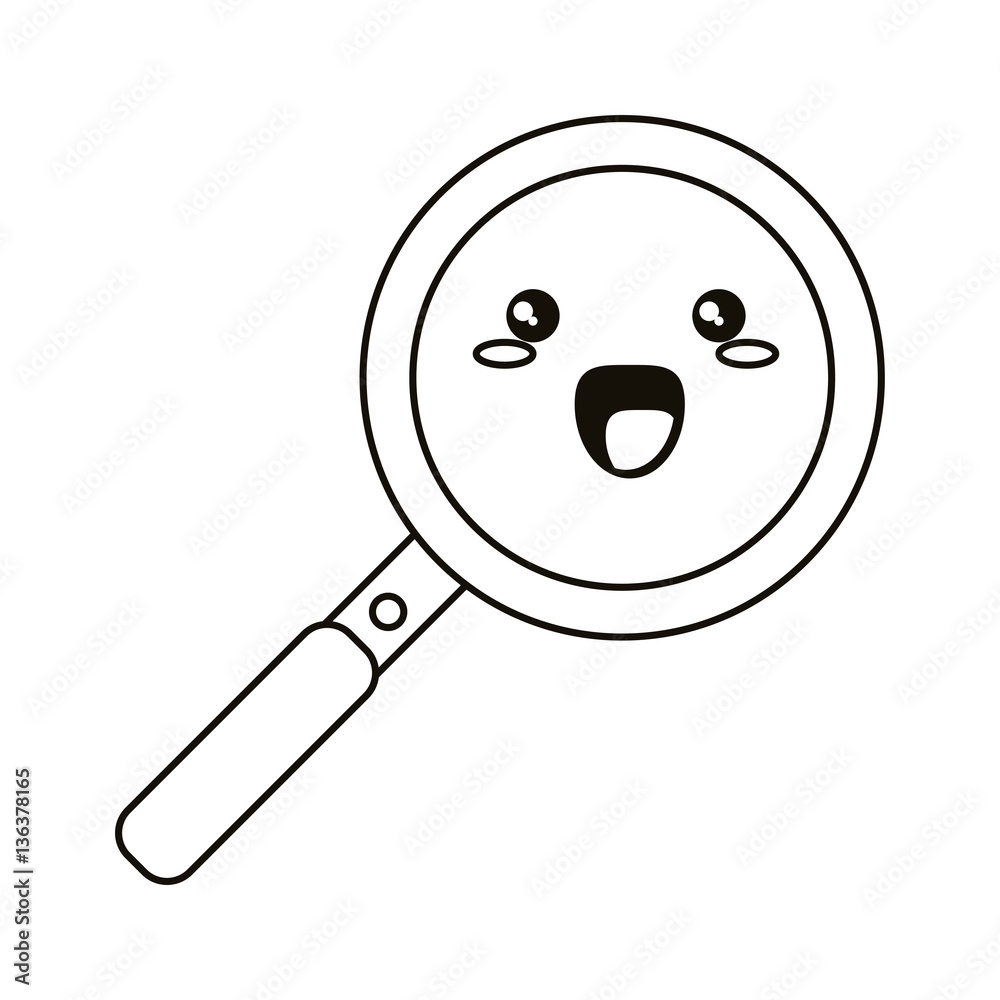 kawaii pan cooking funny icon thin line vector illustration eps 10 kawaii pan cooking funny icon thin line vector illustration eps 10