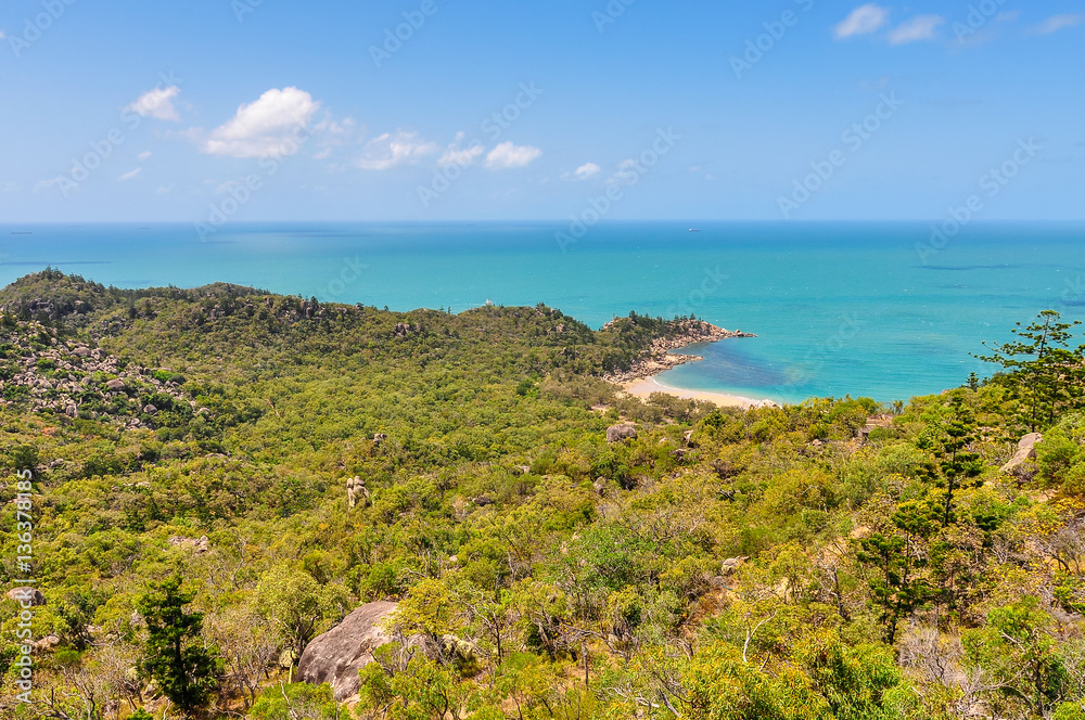 Tiny beach in Magnetic Island, Australia Tiny beach in Magnetic Island, Australia