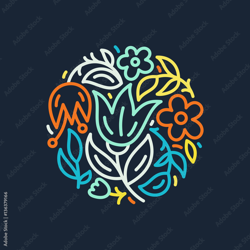Flower Business Logo