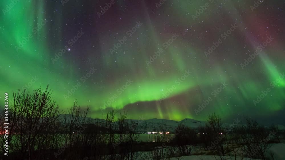 Timelapse Aurora Boreale Timelapse Aurora Boreale