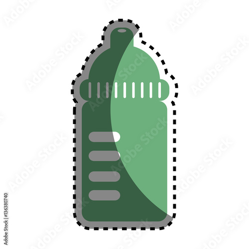 bottle baby isolated icon vector illustration design