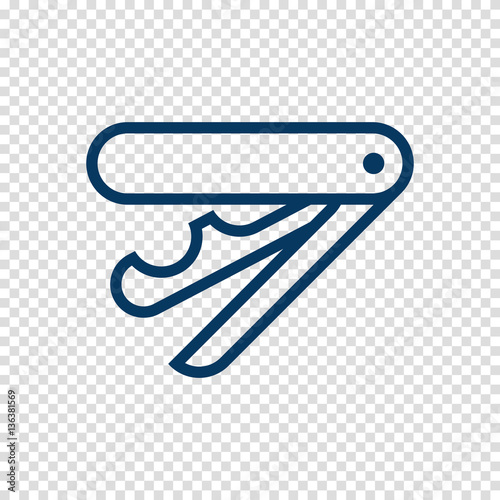 jackknife vector icon