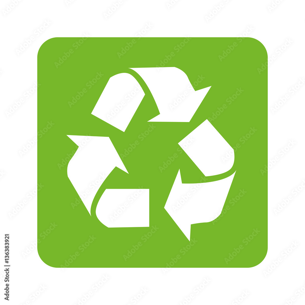 green background with recycling symbol vector illustration green background with recycling symbol vector illustration