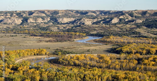 Winding river