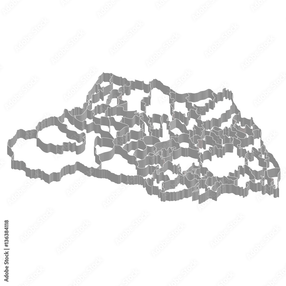 Obraz premium 埼玉 地図 フレーム アイコン 