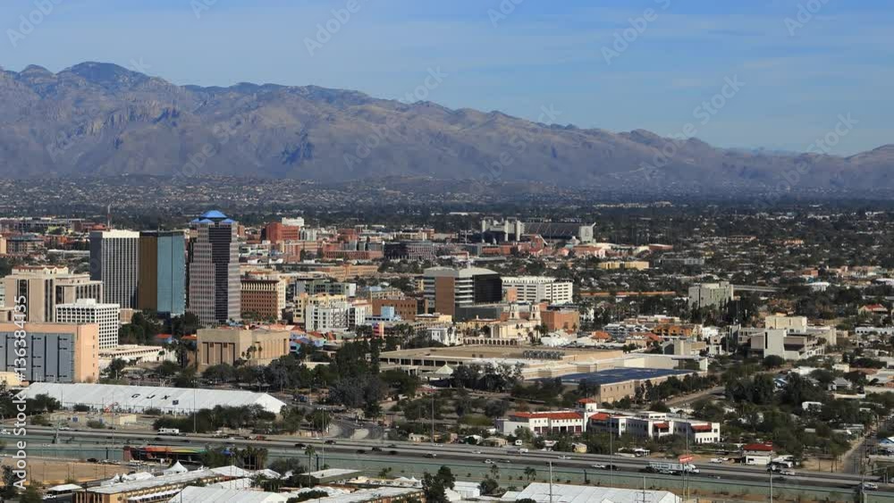 4K UltraHD An aerial timelapse of Tucson, Arizona city center 4K UltraHD An aerial timelapse of Tucson, Arizona city center