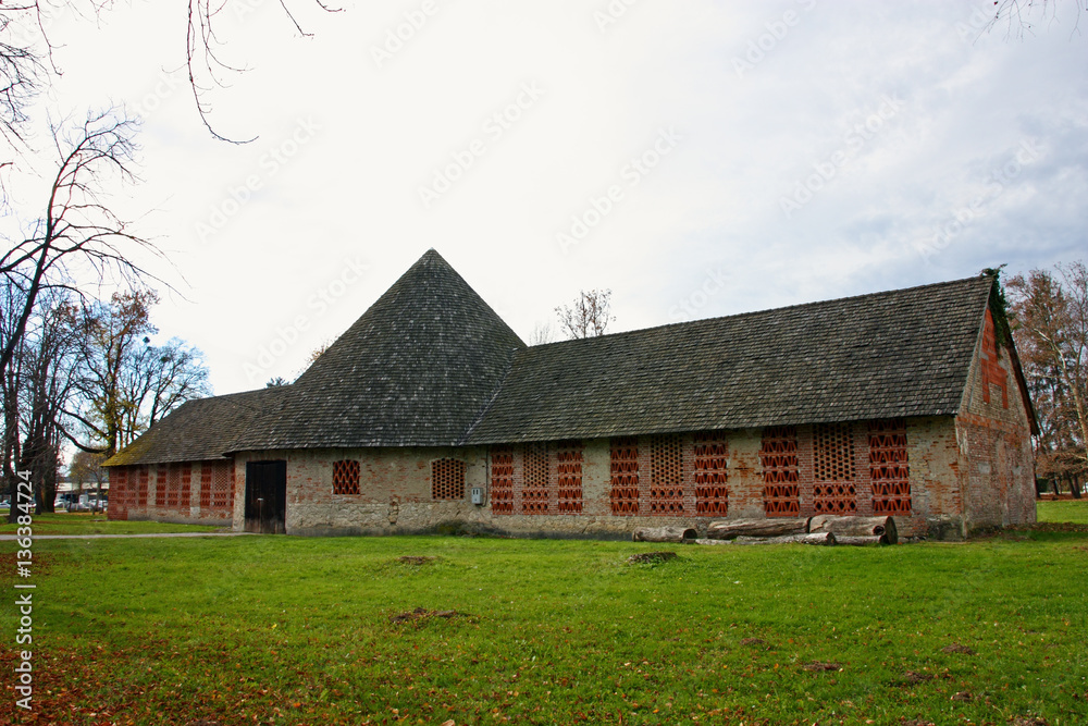 Old brick granary