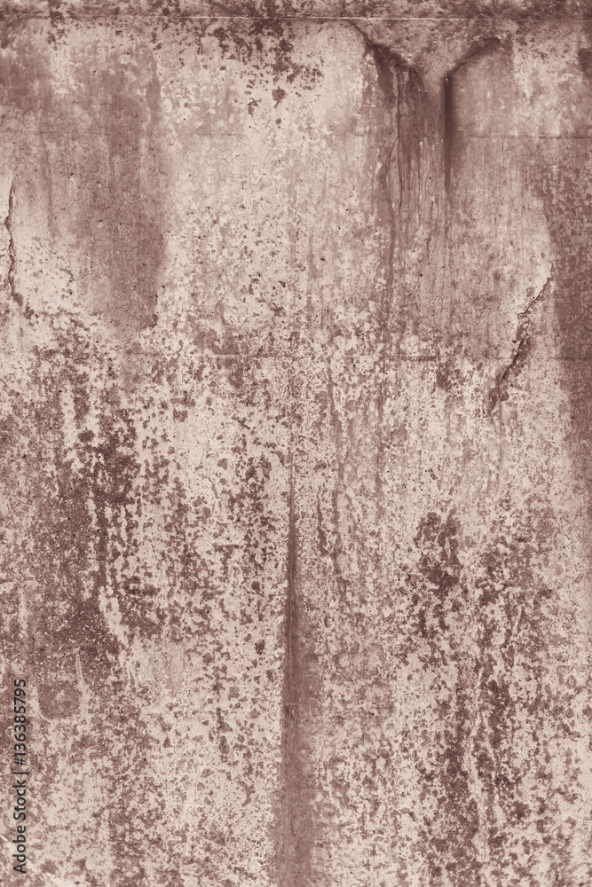 Fototapeta premium A rustic rough industrial raw concrete textured wall.