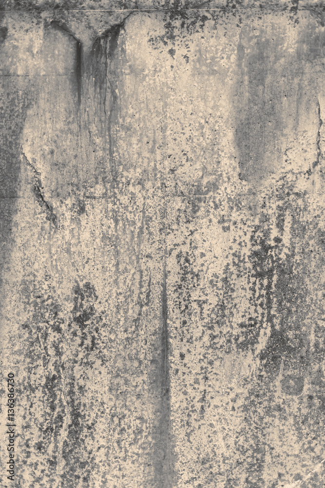 A rustic rough industrial raw concrete textured wall. A rustic rough industrial raw concrete textured wall.