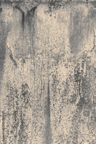 A rustic rough industrial raw concrete textured wall. © dannyburn