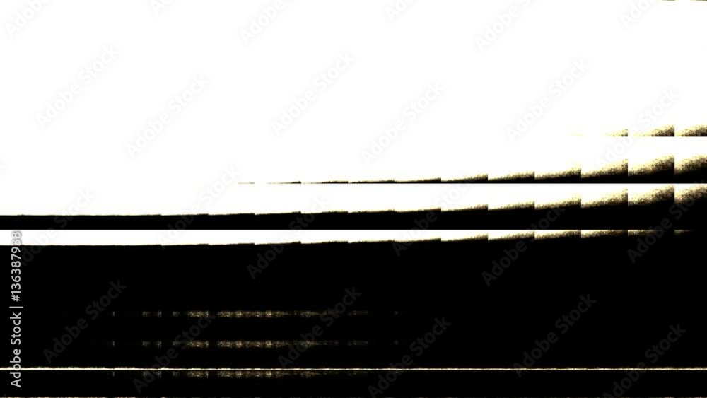 Fondo abstracto de Interferencias de tv en desplazamiento Vertical