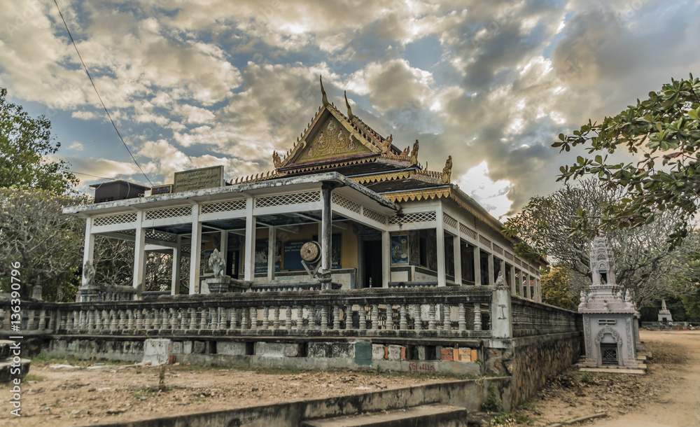 Phnom Krom temple near Siem Reap Phnom Krom temple near Siem Reap
