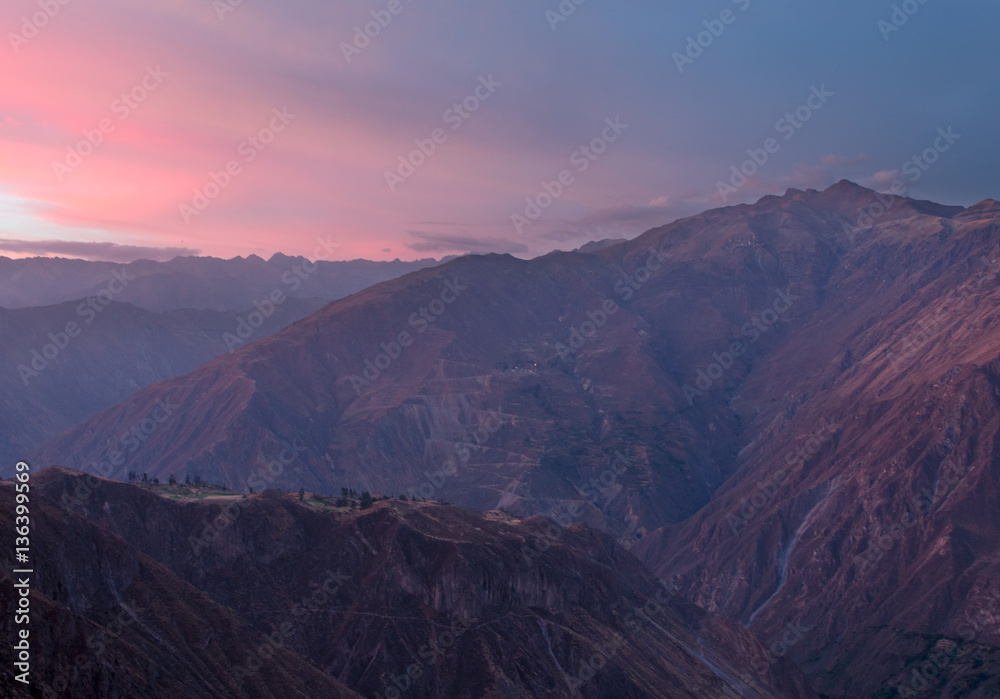 Fototapeta premium Colca Canyon Peru