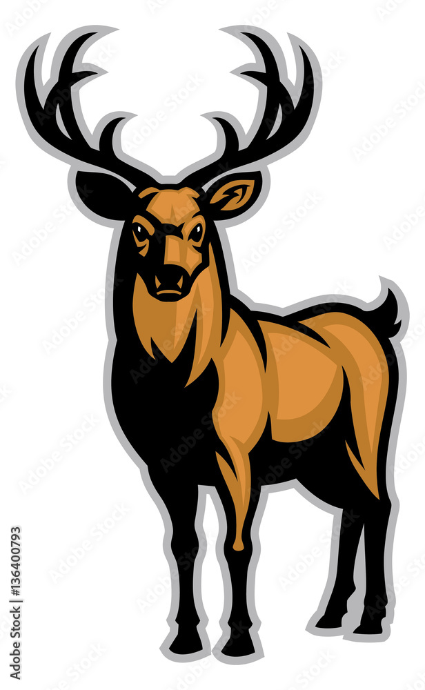 Fototapeta premium Buck mascot