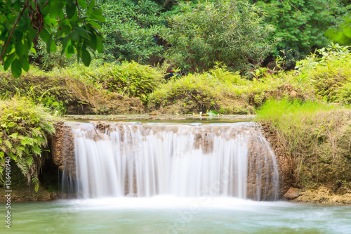 Waterfall in National Park  Saraburi  Thailand