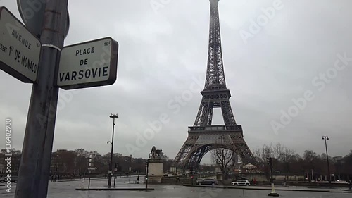 Cinemagraph Eiffel tower Paris