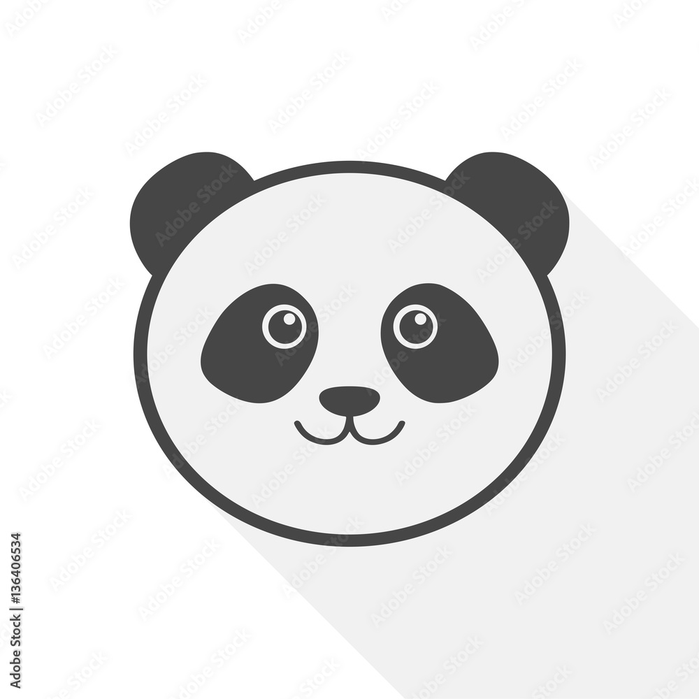 Panda icon - vector illustration Panda icon - vector illustration
