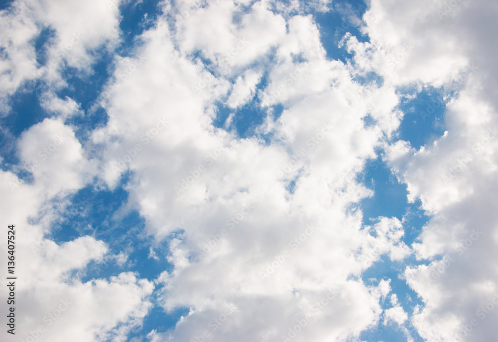 Fototapeta premium white clouds in the sky