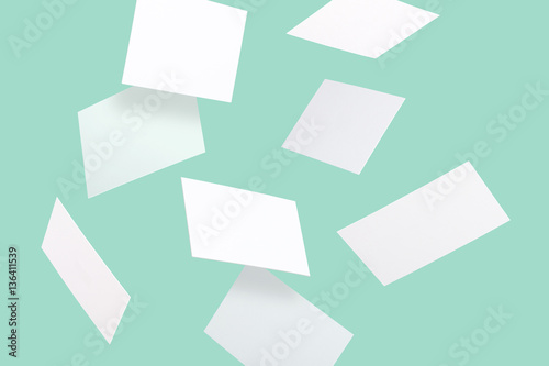 Flying business cards