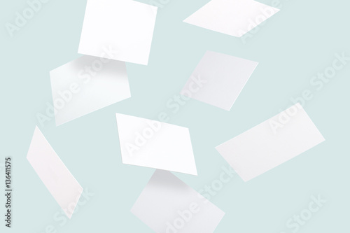 Flying business cards