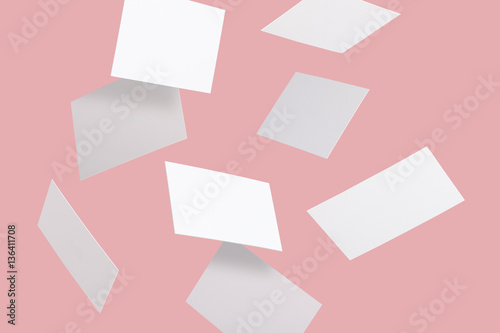Flying business cards
