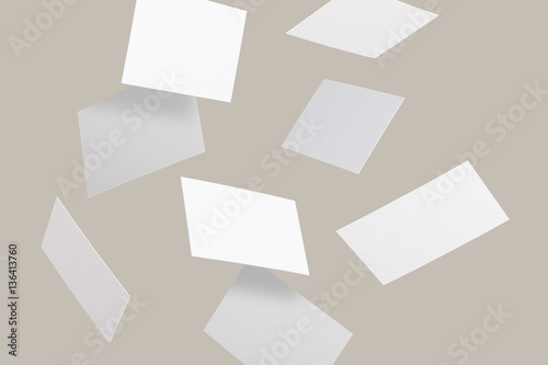 Flying business cards
