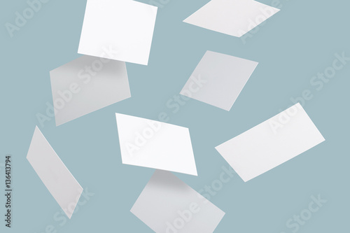 Flying business cards