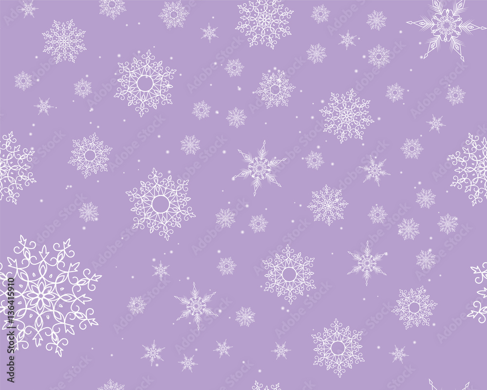 Winter card snowflake pattern Winter card snowflake pattern