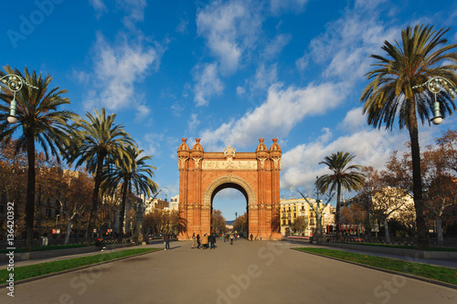 The Arc de Triomf, Barcelona