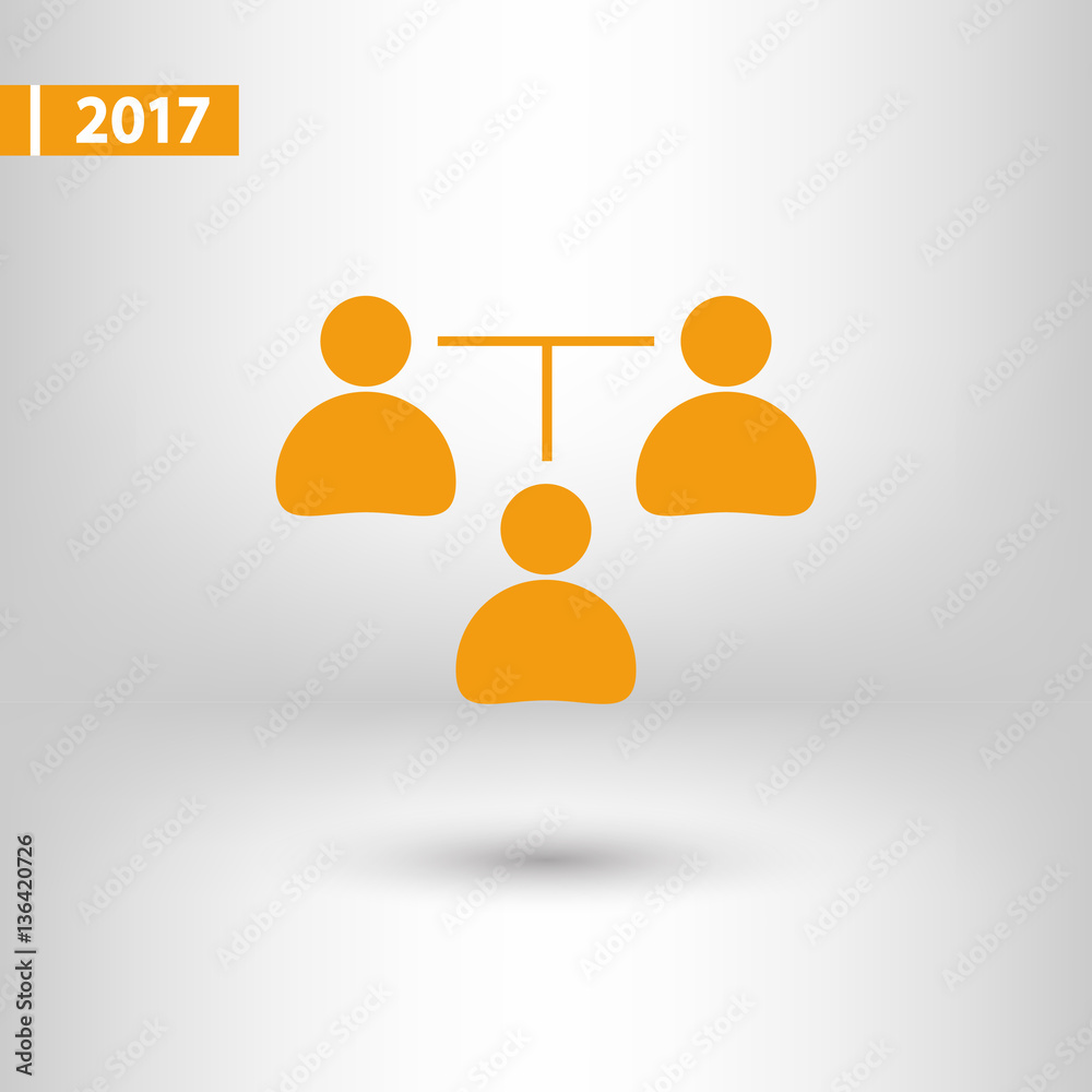 communication concept. connection icon, vector illustration. Flat design style communication concept. connection icon, vector illustration. Flat design style
