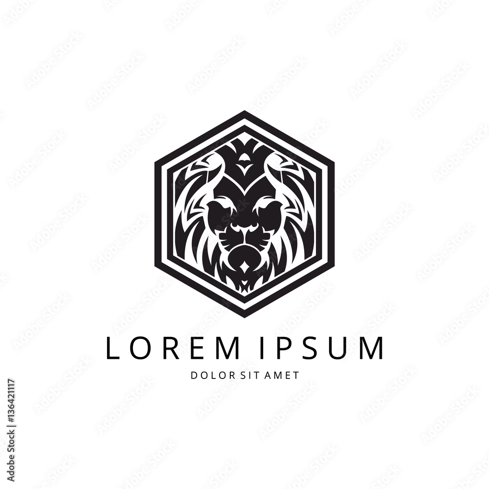 Lion logo Lion logo
