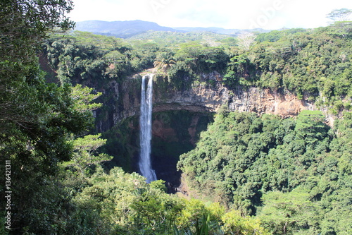 Chamarel Waterfall, Mauritius  photo