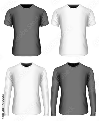 Long-sleeved and short-sleeved variants of t-shirt