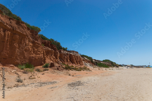 Algarve rocks - coast in Portugal, Quarteria, Vale de Lobo
