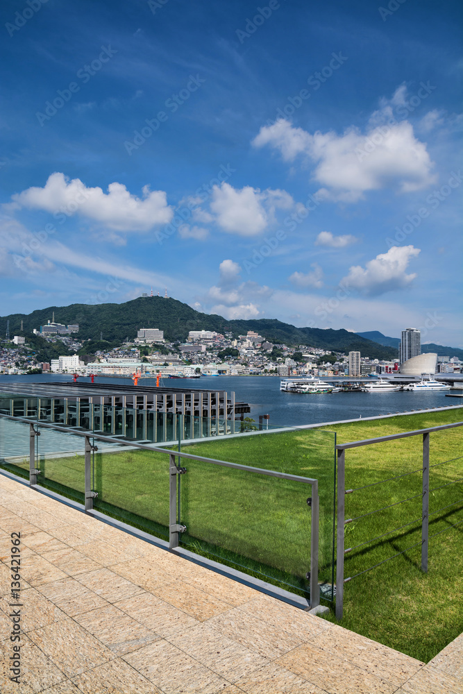 Obraz premium 長崎港の風景