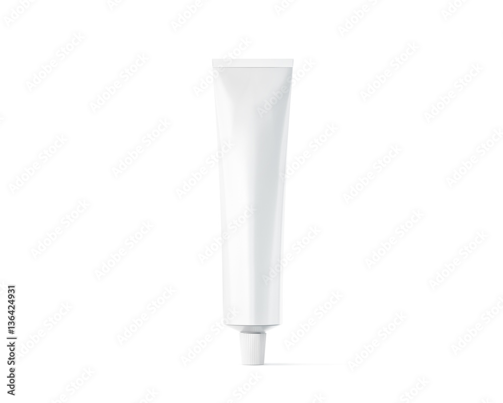 Blank white ointment tube mockup, 3d rendering. Clear skincare cream pack design mock up. Clean gel bottle template, logo branding presentation. Empty cosmetic paste packaging cover. Plastic lotion. Blank white ointment tube mockup, 3d rendering. Clear skincare cream pack design mock up. Clean gel bottle template, logo branding presentation. Empty cosmetic paste packaging cover. Plastic lotion.
