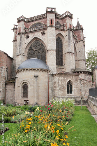 Lot, Jardin de la Cathédrale Saint Étienne de cahors