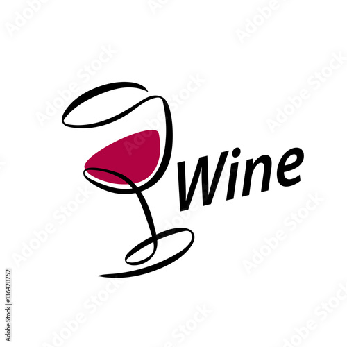 vector wine logo