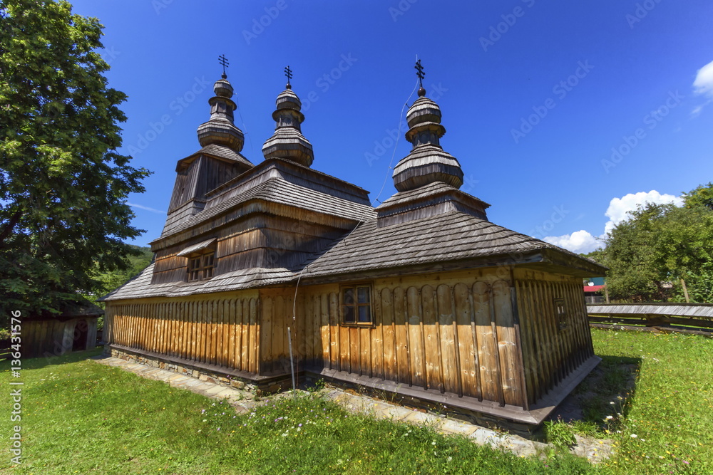 Historic Church of St. Nicholas in Bodruzal, Slovakia