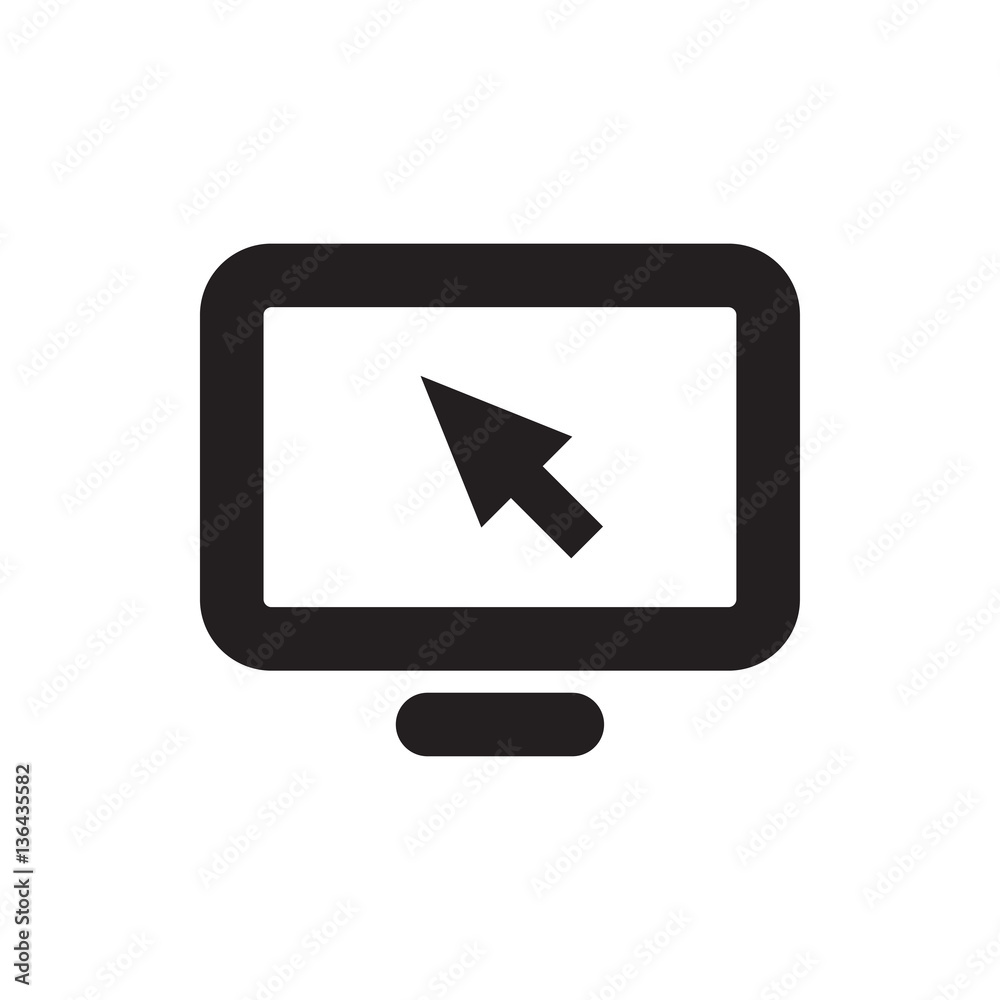 display pointer icon illustration display pointer icon illustration